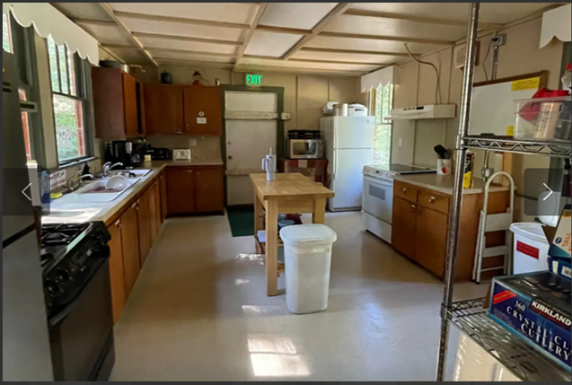 The old kitchen and demolition